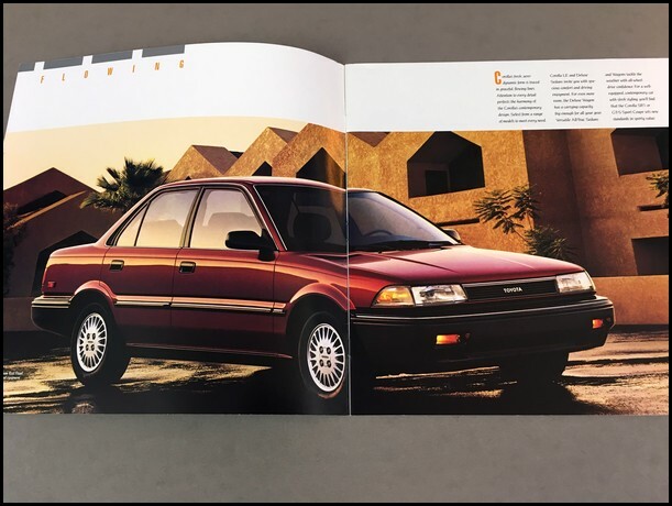 Brochure Rallye De L'Atlas 1989 - Prospectus D'époque Auto-moto En Très Bon état