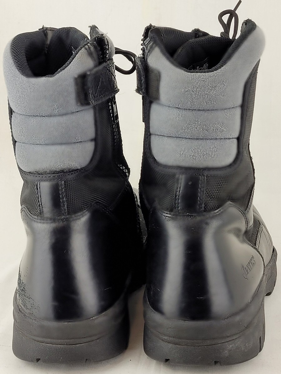 Bates Mens Steel toe Size 10 Thinsulated Side  Zip Black Military‎ Mens Bates Tactical Black Military Steel Toe Boots Side Zip  main image 4