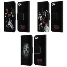FREDDY VS. JASON GRAPHICS LEATHER BOOK WALLET CASE FOR APPLE iPOD TOUCH MP3