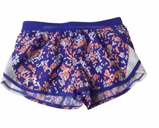 New Under Armour UA Fly By Shorts Girls Youth Sz Large Running Activewear purple