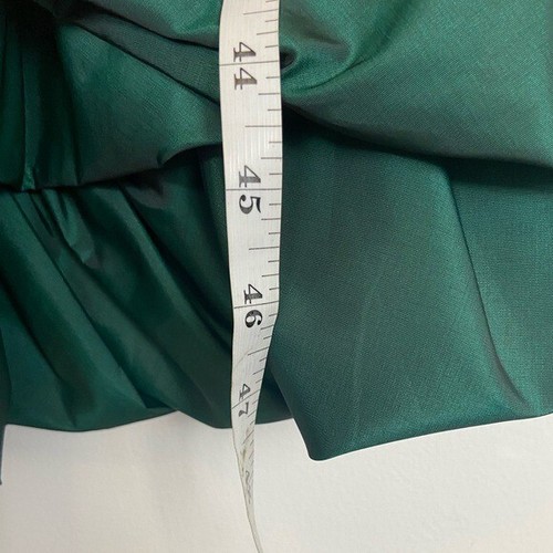 Pantagis Vintage 80's Evenings Dress Size 10 Green Velvet USA Fairy Whimsigoth - Picture 11 of 15