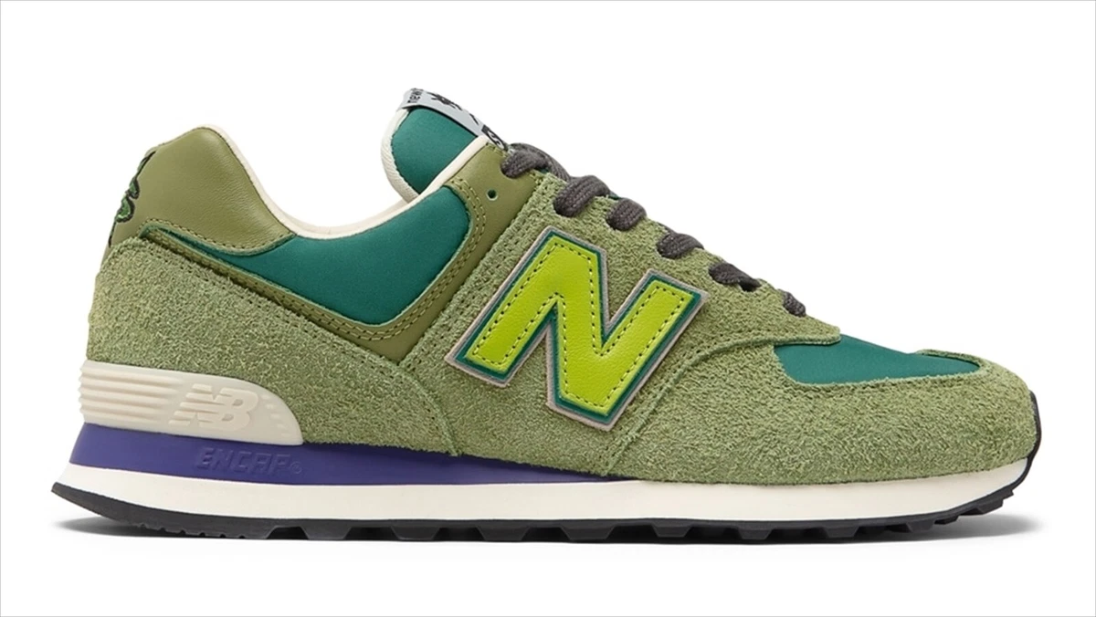 STRAY RATS NEW BALANCE ML574 RAU ML574RAU GREEN US 10