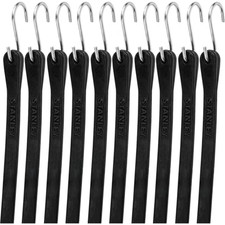 15 In. Rubber Tarp Straps (10-Pack)