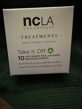 NCLA Nail Lacquer Remover 10 sheets