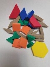Geometric Pattern Blocks, Math Manipulative