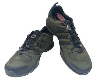 Adidas Terrex Swift R2 GTX Green Black Men's Size 14 Gore-Tex