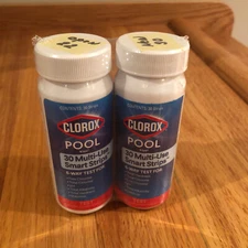 Clorox Pool Spa 52 Multi-Use Smart Test Strips Chlorine pH Alkalinity Hardness