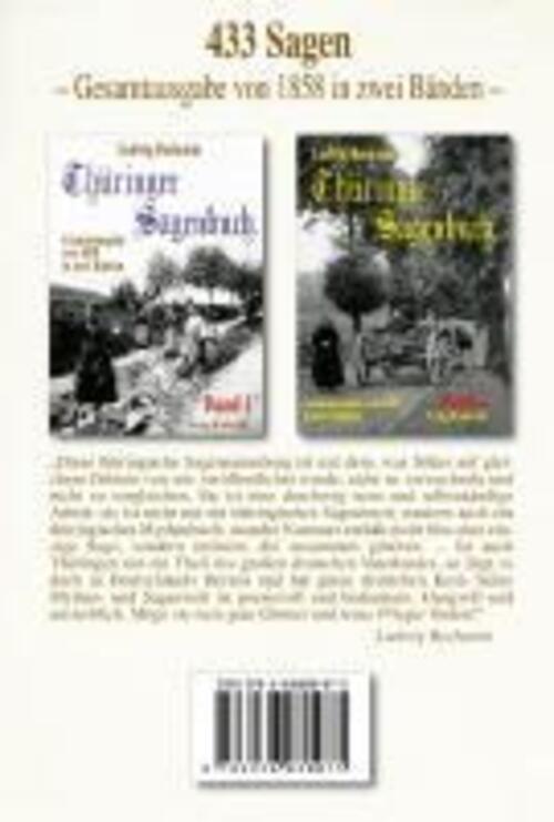 Thumbnail - Thüringer Sagenbuch 1 | Ludwig Bechstein | Taschenbuch | 160 S. |