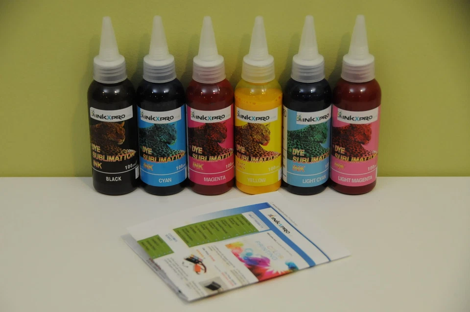 INKXPRO Brand 600ml Professional Dye Sublimation Ink for Epson XP 970 850 CISS - Image 2 of 4
