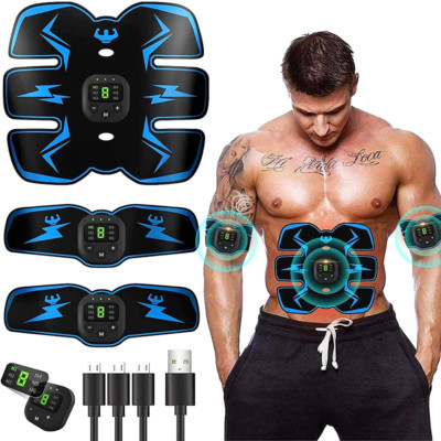 Smart EMS Bauchmuskelstimulator ABS Trainer Toner Fitness Gürtel Muskeltonus
