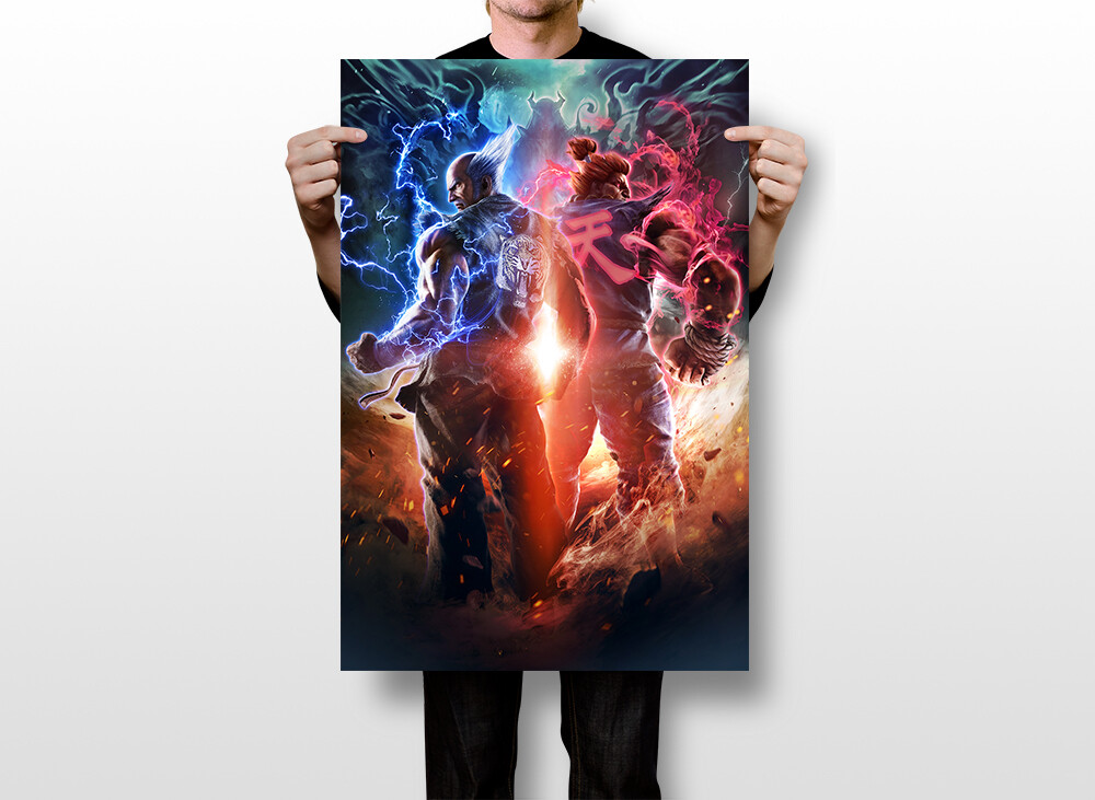 Tekken 7 Fated Retribution Console Games Wall Art Home Decor