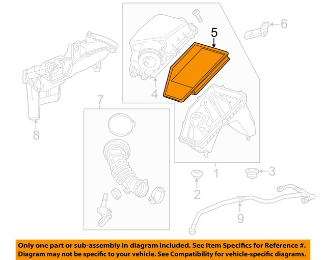 Chevrolet GM OEM 2016 Malibu EngineAir Filter Element 23430313 eBay