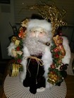 Santa Claus St. Nick Figure Doll Tabletop Holiday Decoration w/Stand * Brand New — photo 3