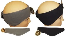 POLAR FLEECE HEADBAND EARMUFFS winter head ear band warmers snowboard cold A43