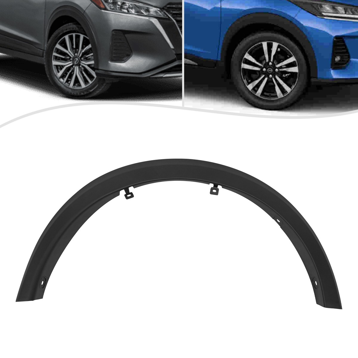 2021 2022 2023 2024 Nissan Kicks Right Front Fender Flare Molding Trim