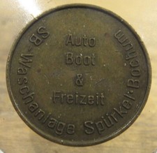 Vintage Auto Boot & Freizeit SB-Waschanlaga Spurkel-Buchum Token - Austria