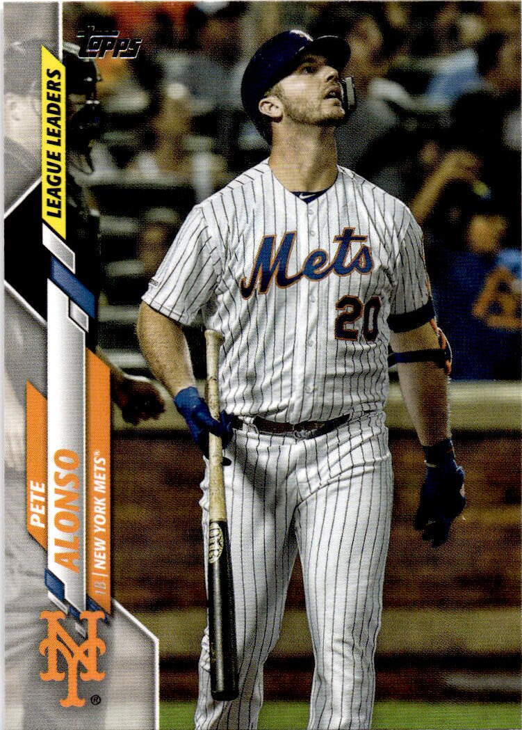 MLB TOPPS 2020 ピート・アロンソ 直筆サインカード 50シリ topps pete alonso ピート アロンソ サイン auto メッツ - メルカリ