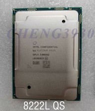 Intel Xeon Platinum 8222l QS 18 core 36 lines 3.0ghz 24.75mb 200w CPU processor