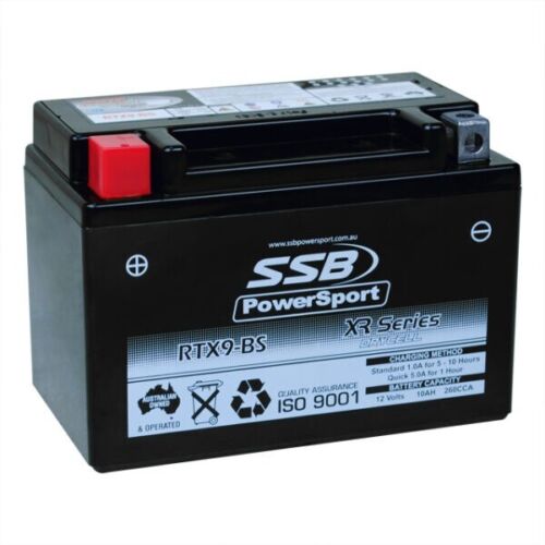 RTX9-BS SSB XR Series Motorcycle Battery - Picture 1 of 3