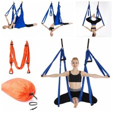 Large Aerial Yoga Swing Set Antigravity Ceiling Hammock Sling Inversion Tool
