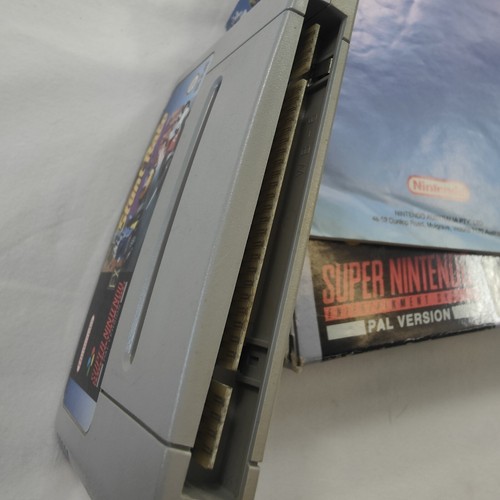 Stunt Race FX Super Nintendo Game + Box And Manual Tested & Working Good Cond - Picture 9 of 10