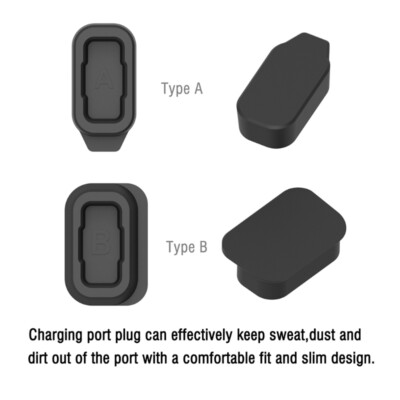 Dust Plug for Coros PACE 2 Smartwatch Charger Port Protector Anti-dust Plug Caps