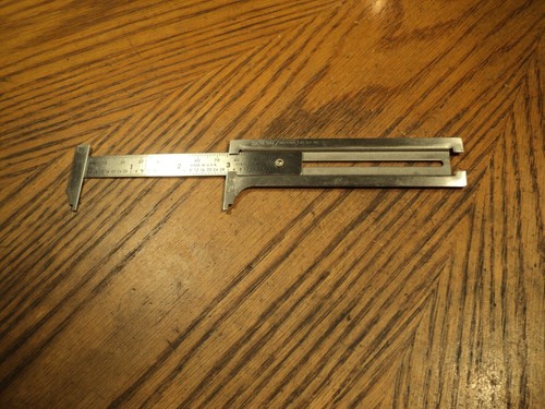 Vintage General/National 3" / 100mm Caliper Tool No. NS-132-ME 4-3/4" Long USA - Picture 11 of 17
