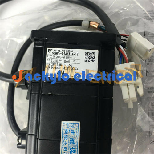 1PCS New YASKAWA AC SERVO MOTOR SGMPH-01ANA-YR12 - Picture 3 of 14