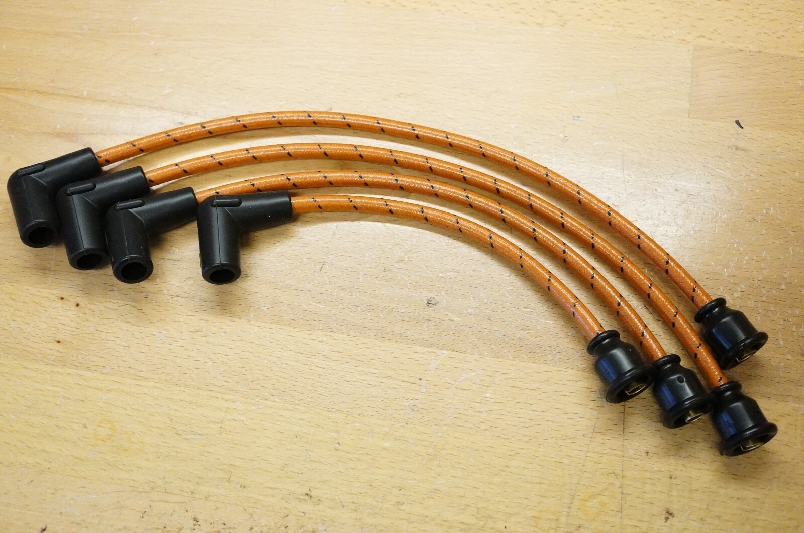 Allis Chalmers WD w/ Magneto Deluxe Cloth Copper Core Spark Plug Wire Set