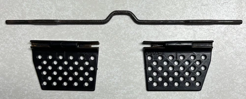 Vintage 1986 GI JOE Night Raven Black Rear Stabilizer Air Flaps Spoiler Parts