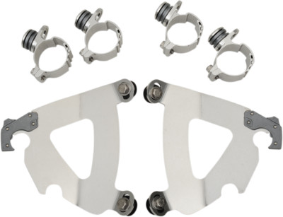 MEMPHIS SHADES - Road Warrior Mounting Kit Polished for FXDWG | MEK2030