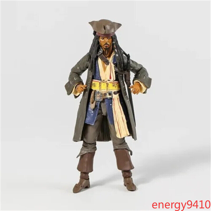 SHF Figuats 15cm Captain Jack Sparrow Action Figure Pirates of the