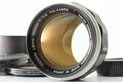 NEAR MINT w/ HOOD 】 Canon 50mm F1.2 LTM L39 Leica Screw NEAR MINT w/ HOOD 】 Canon 50mm F1.2 LTM L39 Leica Screw