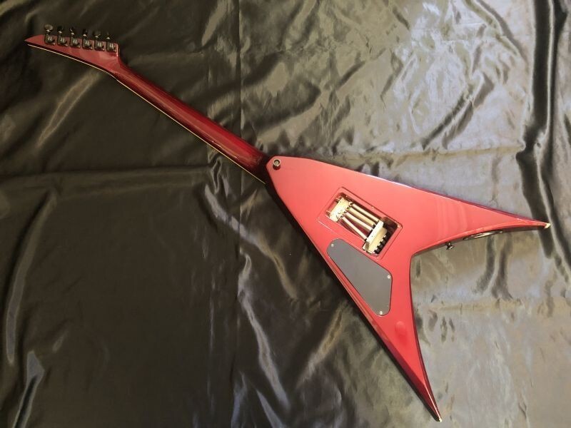 Grover Jackson KV D-120 King V Metallic Red 1990s Electric Grover Jackson KV D-120 King V Metallic Red 1990s Electric