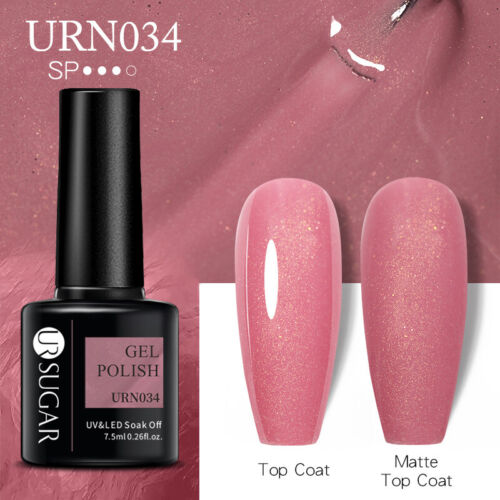 Nail Gel Polish Colours UR Sugar Base Top Coat Soak Off UV LED Colour Varnish UK - Picture 116 of 144
