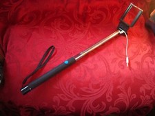 AS SEEN ON TV Self Click Brand Selfie Stick IOS Android Compat 9" to 40" Extend