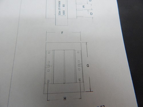 TRIAD VPP36-280 230/115VAC AUF 36V CT 0,28A, 18 V 0,56A 10VA PC HALTERUNG TRANSFORMATOR - Bild 6 von 7