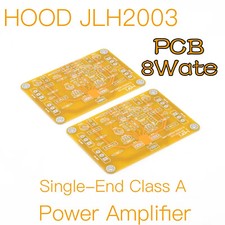 1pair HOOD JLH2003 Single-End Class A Power Amplifier- PCB Board