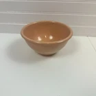Shawnee Pottery Dusty Rose Snowflake Nesting Mixing Serving Bowl Round Tableware