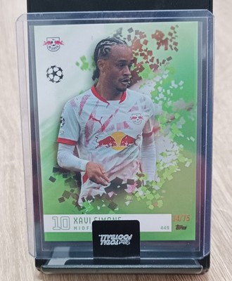 XAVI SIMONS TOPPS TOTAL FOOTBALL 34/75 NUMBERED