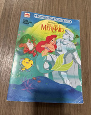 Golden Disney The Little Mermaid Giant Color Activity Book 1991