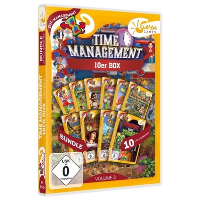 Time Zeit Management 10er Box Volume 3 Vollversionen PC DVD NEU&OVP