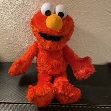 Sesame Street Tickle Me Elmo Laughing Talking Stuffed Animal Plush Toy 15" 2016