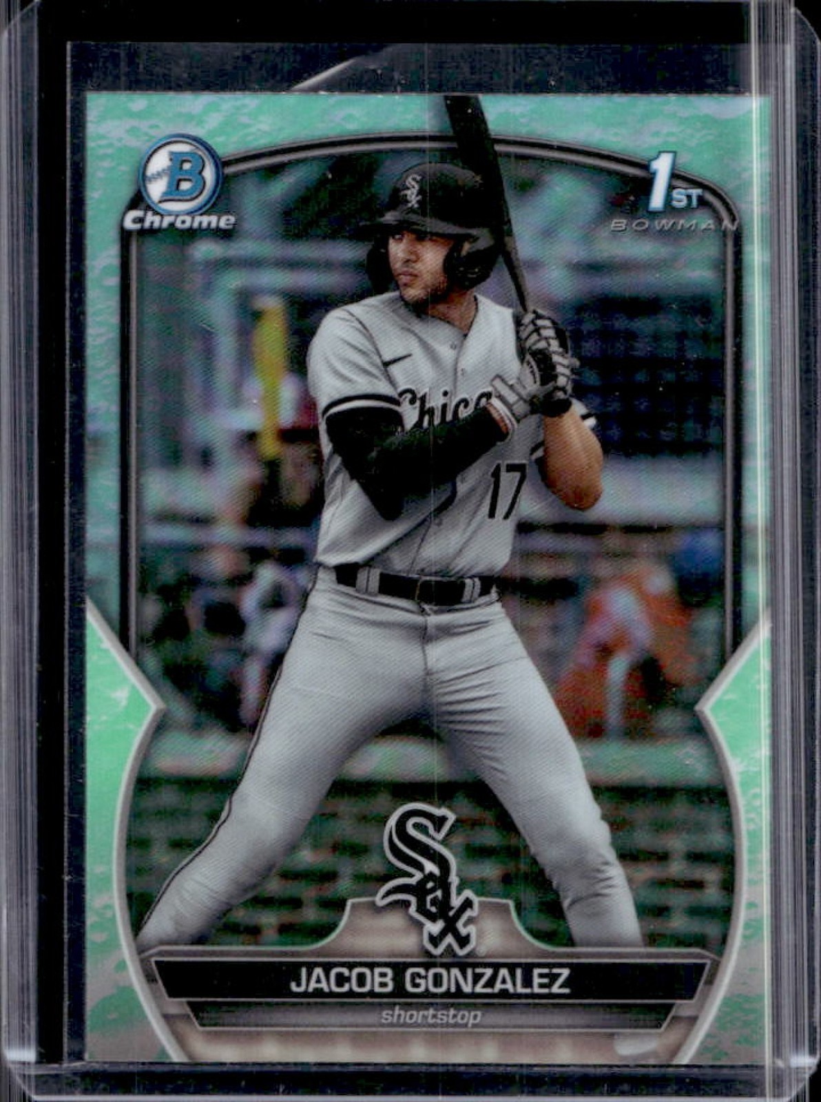 2023 Bowman Draft Jacob Gonzalez Chrome Lunar Glow Refractor 1st #BDC-167