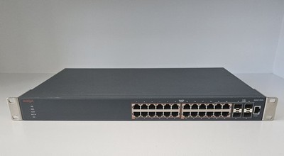 Avaya 3524GT-PWR+ 24-Port Gigabit Ethernet Routing Switch PoE+ ERS3524GT-PWR+