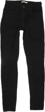 Levi's 721 High Rise  Herren Schwarz Skinny Stretch Jeans W30 L33 (85642)