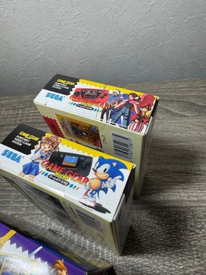 SEGA Game Gear Micro 4-Color Complete Set 30th Anniversary (with
