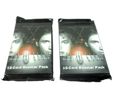 THE X-FILES Collectible Card Game 2x BOOSTER PACKS Sealed NEW!!