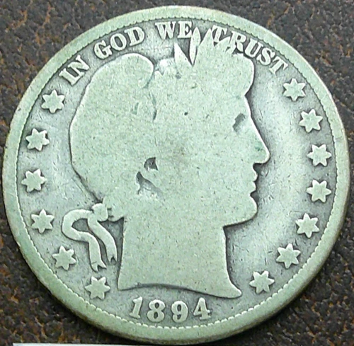 US 1894 Barber Half Dollar **
