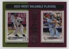 2024 Topps Heritage High Number MVP Chrome /699 Aaron Judge Paul Goldschmidt 1u6
